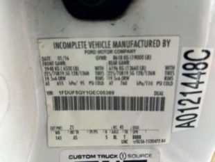 2016 Ford F550 4x2 Terex LT40 Bucket Truck