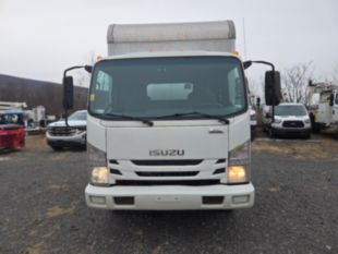 2016 Isuzu NPR Diesel 4x2 16' Van Body Truck