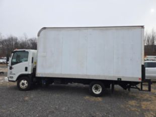 2016 Isuzu NPR Diesel 4x2 16' Van Body Truck