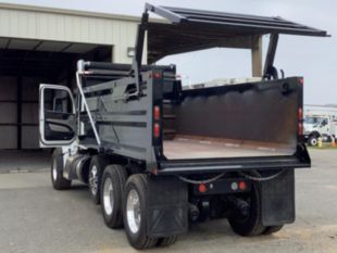 2025 Peterbilt 567 8x4 16' Ox Bodies Dump Truck