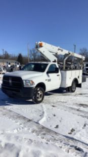 2018 Dodge Ram 3500 4x2 DUR-A-LIFT DTS-29 Bucket Truck