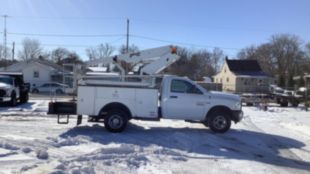 2018 Dodge Ram 3500 4x2 DUR-A-LIFT DTS-29 Bucket Truck