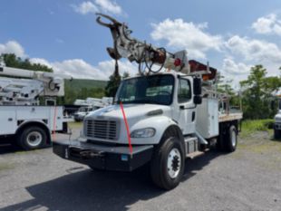 2016 Freightliner M2 Diesel 4x4 Terex Commander 4047 Digger Derrick Truck