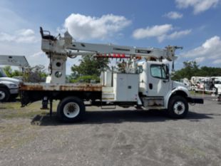 2016 Freightliner M2 Diesel 4x4 Terex Commander 4047 Digger Derrick Truck