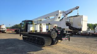 2019 Morooka MST2500VDL Versalift VST-9000-MHI Track Bucket