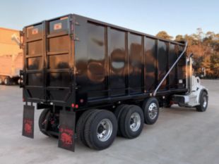 2023 Peterbilt 567 8x4 22' Ox Bodies Dump Truck