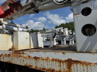 2016 Freightliner M2 Diesel 4x4 Terex Commander 4047 Digger Derrick Truck
