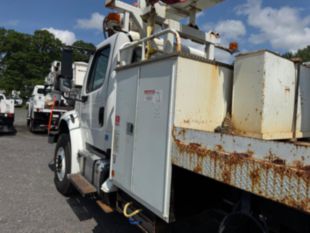 2016 Freightliner M2 Diesel 4x4 Terex Commander 4047 Digger Derrick Truck