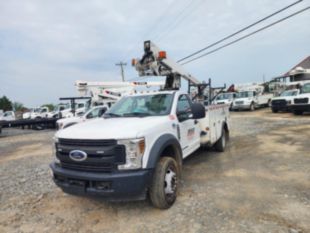2018 Ford F-550 Powerstroke Diesel 4x2 Versalift STP-36-NE Cable Placer Truck