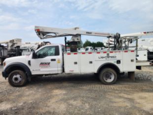 2018 Ford F-550 Powerstroke Diesel 4x2 Versalift STP-36-NE Cable Placer Truck