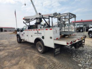 2018 Ford F-550 Powerstroke Diesel 4x2 Versalift STP-36-NE Cable Placer Truck
