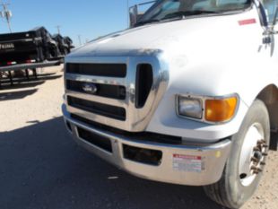 2015 Ford F-750 4x2 Diesel Terex C4047 Digger Derrick Truck