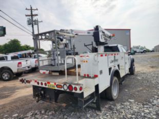 2018 Ford F-550 Powerstroke Diesel 4x2 Versalift STP-36-NE Cable Placer Truck