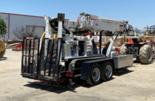 2018 SDP EZ Hauler 55 MLP Mini Backyard Derrick With Support Trailer