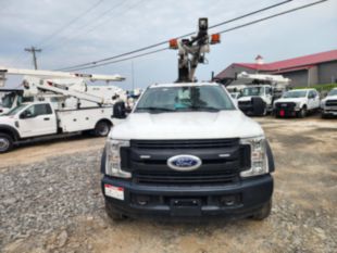 2018 Ford F-550 Powerstroke Diesel 4x2 Versalift STP-36-NE Cable Placer Truck