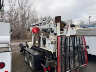 2018 SDP 55-MLP E-Z Hauler Mini Digger Derrick with Trailer