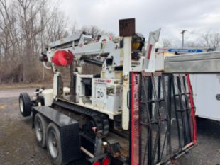 2018 SDP 55-MLP E-Z Hauler Mini Digger Derrick with Trailer