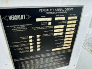 Versalift VTP-40-NE Cable Placer on 2019 Ford F750 4x2