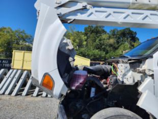 2009 Ford F750 4x2 Terex HRX55 Bucket Truck