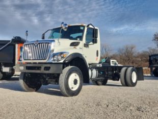 2020 International HV507 4x4 Cab & Chassis