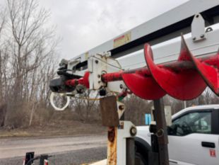2018 SDP 55-MLP E-Z Hauler Mini Digger Derrick with Trailer