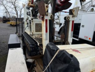 2018 SDP 55-MLP E-Z Hauler Mini Digger Derrick with Trailer