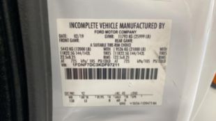 2019 Ford F-750 4x2 Versalift VTP-40-NE Cable Placer