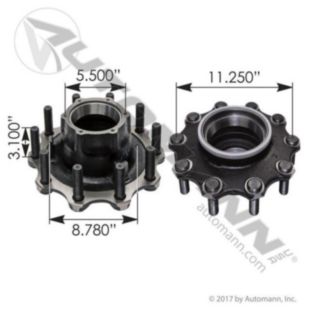 Automann Outboard Mount Hub Assembly