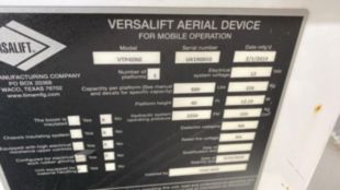 2019 Ford F-750 4x2 Versalift VTP-40-NE Cable Placer