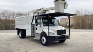 2023 Freightliner M2106 4x2 Terex XT PRO 60 Forestry Bucket W/Dumping Chip Box