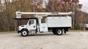 2023 Freightliner M2106 4x2 Terex XT PRO 60 Forestry Bucket W/Dumping Chip Box