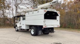 2023 Freightliner M2106 4x2 Terex XT PRO 60 Forestry Bucket W/Dumping Chip Box