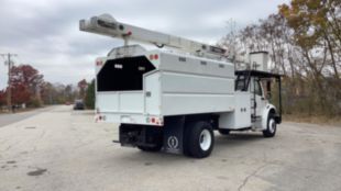 2023 Freightliner M2106 4x2 Terex XT PRO 60 Forestry Bucket W/Dumping Chip Box