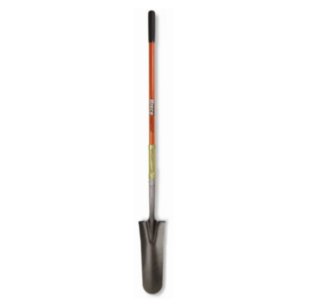 Nupla/Hisco Drain Spade/Sharp Shooter Shovel, Available in Fiberglass or Ash Wood