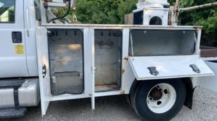 2019 Ford F-750 4x2 Versalift VTP-40-NE Cable Placer