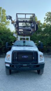 2019 Ford F-750 4x2 Versalift VTP-40-NE Cable Placer