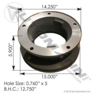 Automann Hydraulic Disc Rotor 15.000in
