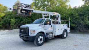 2019 Ford F-750 4x2 Versalift VTP-40-NE Cable Placer