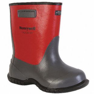 Salisbury Dielectric Rubber Overboots Red & Black, 14"