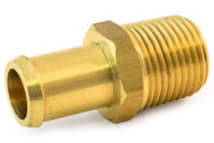 3/4 SGL BARB X 1/2 MALE PIPE