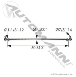 CROSS TUBE ASSEMBLY MERITOR