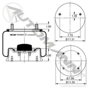 Automann Air Spring Rolling Lobe