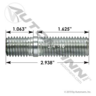 RIM STUD 3/4" - 10 THREAD