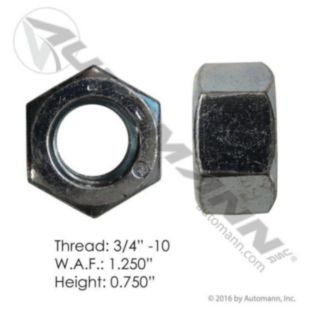 RIM NUT 3/4"-10