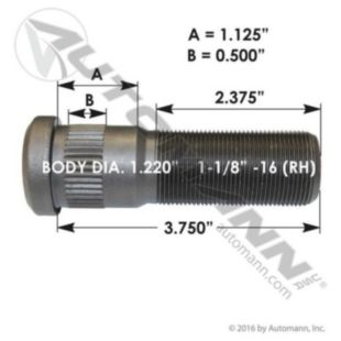 WHEEL STUD