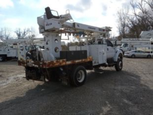 2014 Terex C4047 Digger Derrick / 2014 Ford F750 4X4