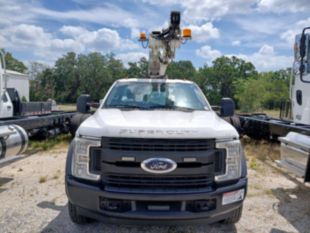 2017 Ford F-550 Powerstroke Diesel 4x2 Versalift STP-36-NE Cable Placer Truck