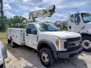 2017 Ford F-550 Powerstroke Diesel 4x2 Versalift STP-36-NE Cable Placer Truck