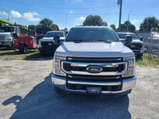 2021 Ford F-350 Powerstroke Diesel 4x2 Flat Bed Truck