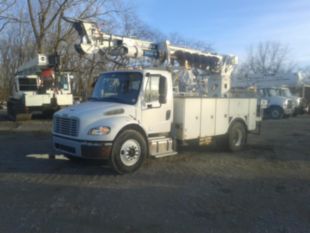 2014 Freightliner M2 Diesel 4x2 Terex Commander 4047 Digger Derrick Truck